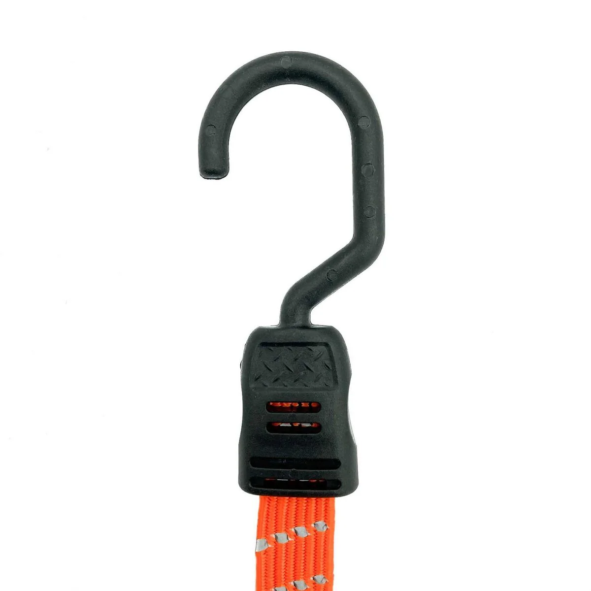 GRUNT Reflecta Flat Bungee Strap - 80cm - Rubber - Reflective - Image 4