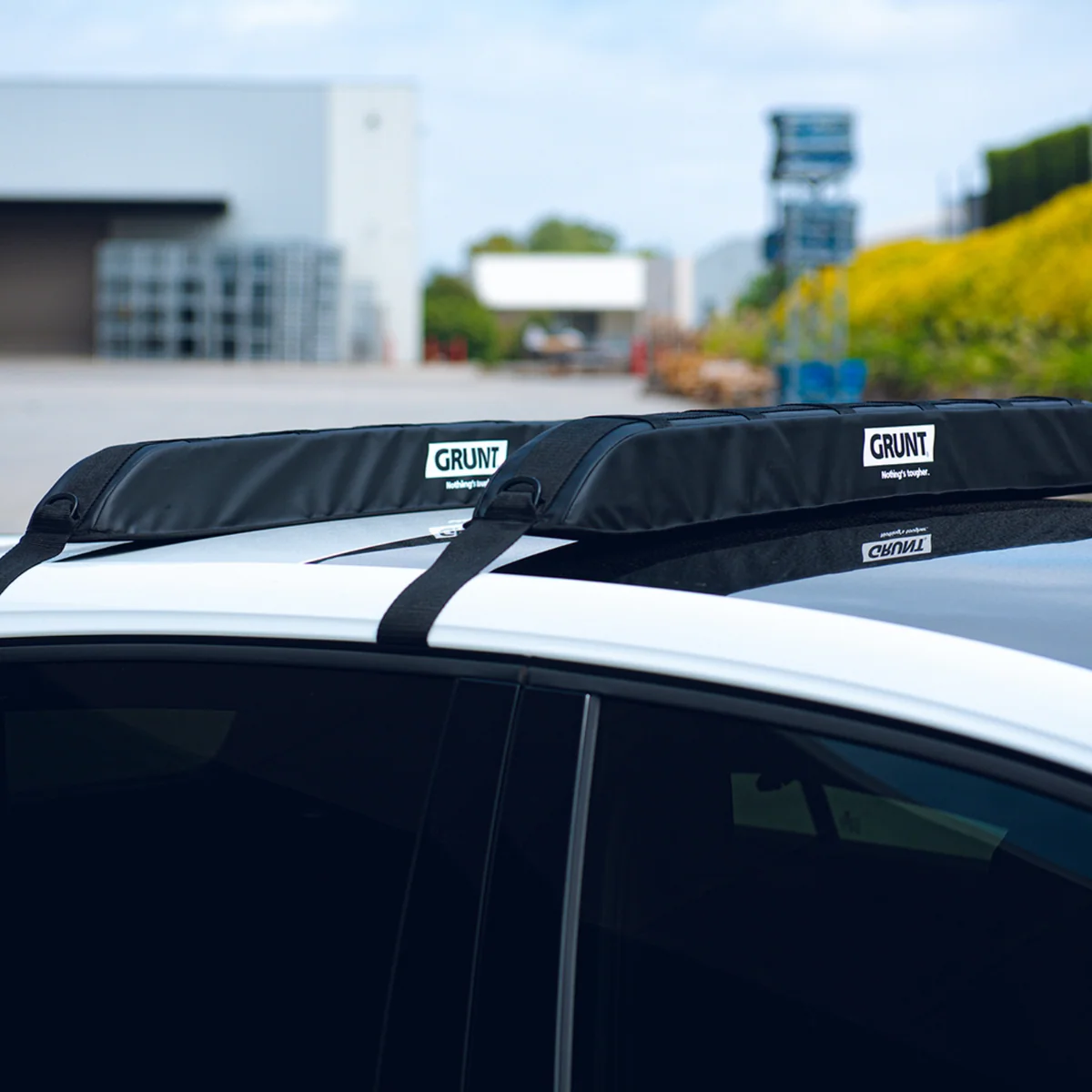 Grunt Soft Roof Rack Cargo Protector - 100cm - Black - Weatherproof, Non-Scratch - Image 2