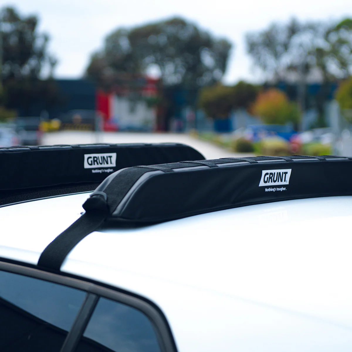 Grunt Soft Roof Rack Cargo Protector - 100cm - Black - Weatherproof, Non-Scratch - Image 3