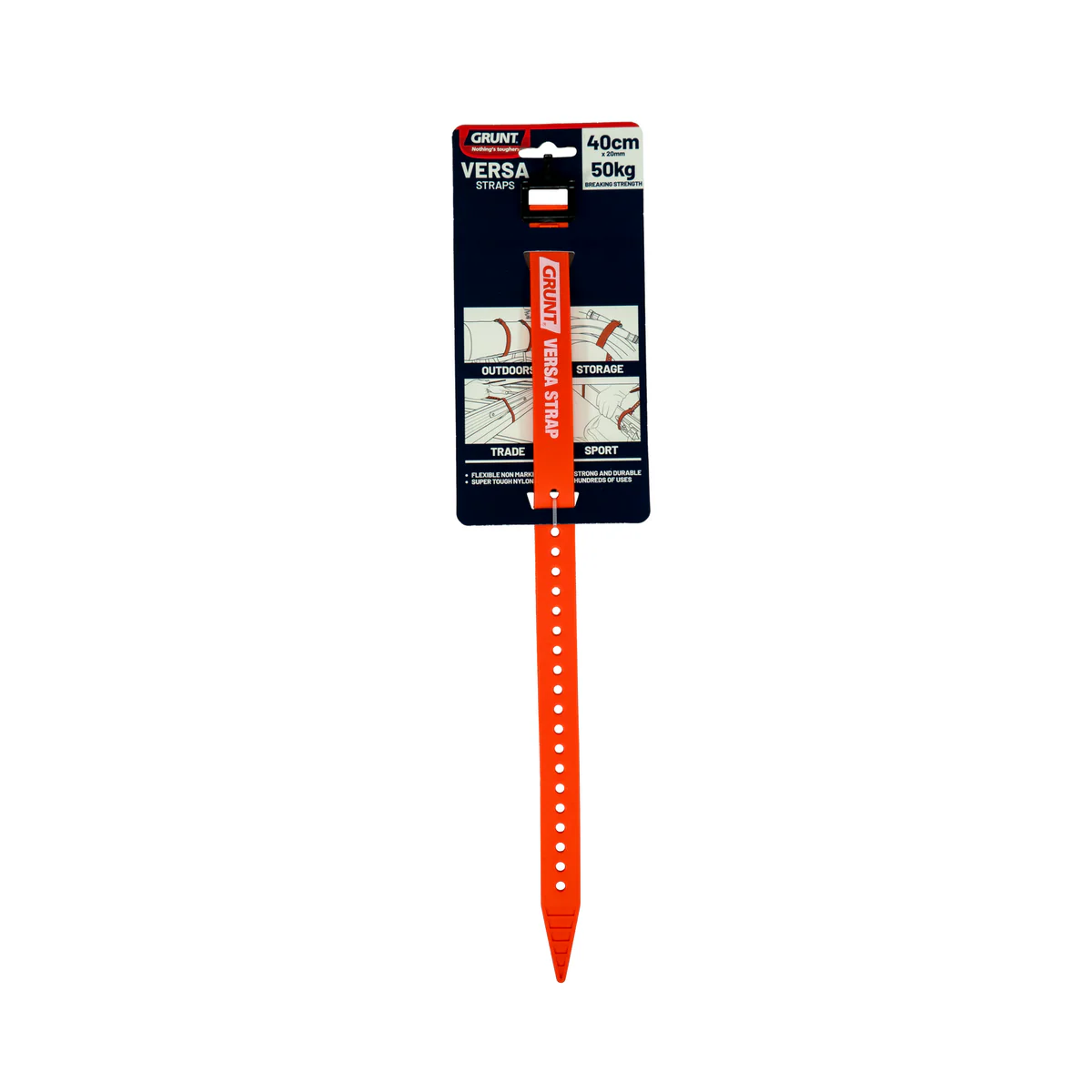 Grunt Versa Strap - 20mm x 60cm - Thermoplastic - Flexible Use