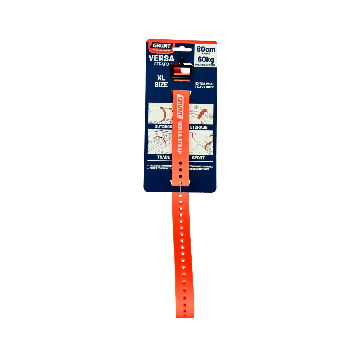 Grunt Versa Strap - 25mm x 80cm - Thermoplastic - Extra Wide