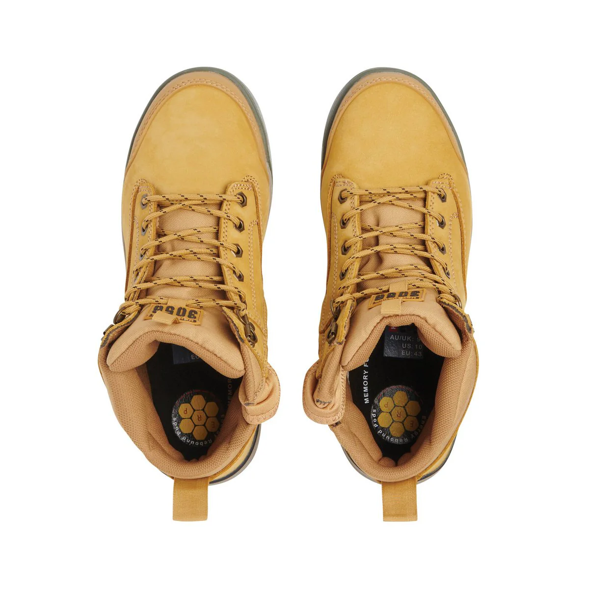 Hard Yakka 3056 Safety Boot Size 12 - Wheat - Steel Toe - Slip Resistant - Image 5
