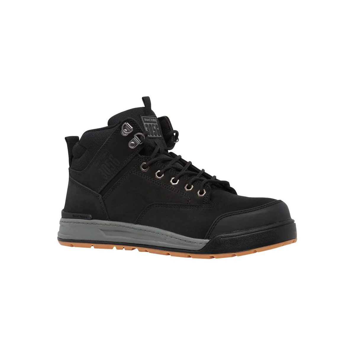 Hard Yakka 3056 Safety Boot Size 7 - Black - Steel Toe - Heat Resistant - Slip Resistant - Image 3