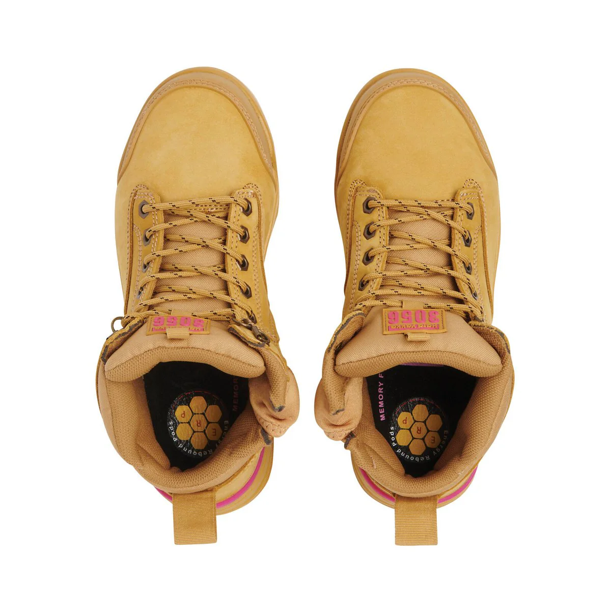 Hard Yakka 3056 Women's Boot Size 6 - Wheat - Steel Toe - Water Resistant - Image 5