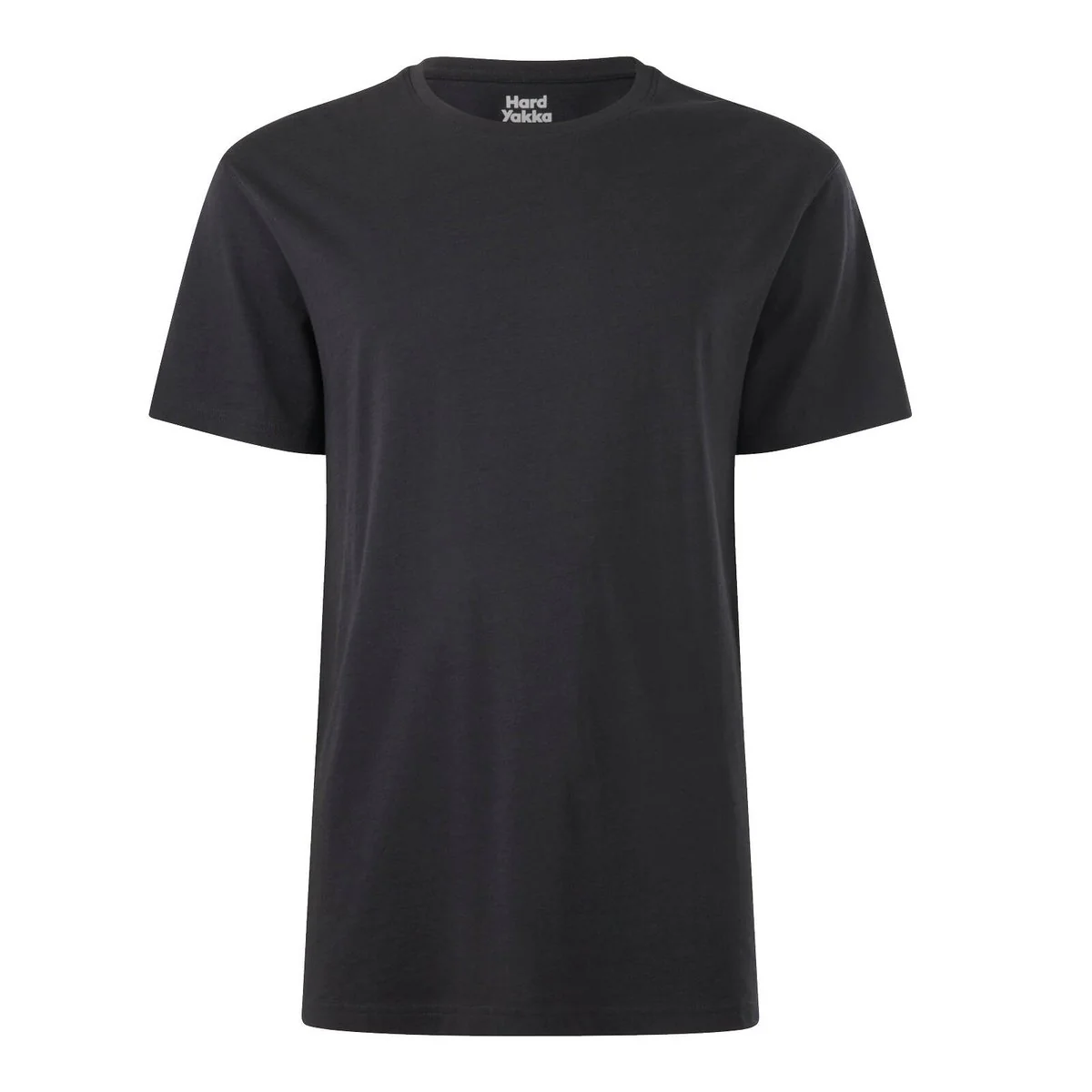 Hard Yakka Core Tee Bundle 2 Pack Size L - White Charcoal - 100% Cotton - Image 2