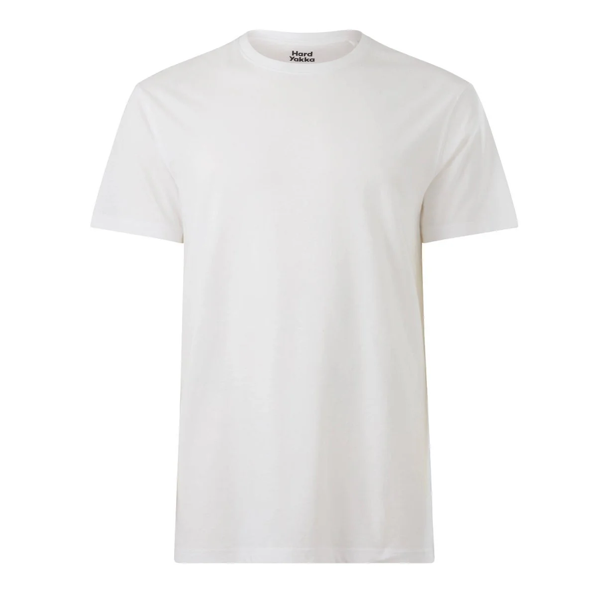 Hard Yakka Core Tee Bundle 2 Pack Size M - White Charcoal - 100% Cotton - Breathable - Image 2