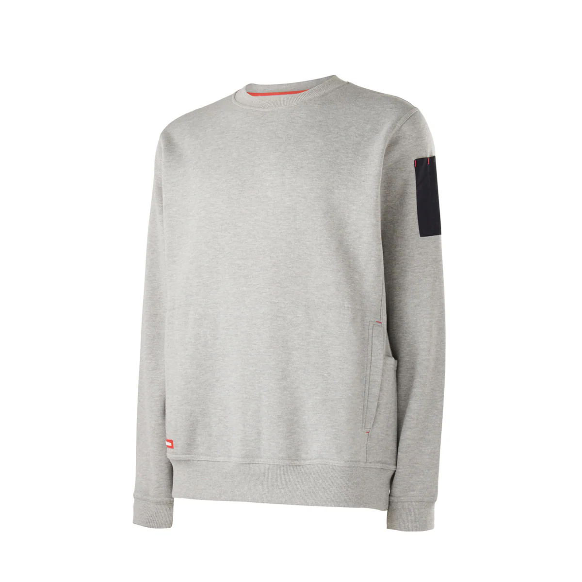 Hard Yakka Crew Neck Jumper Size L - Grey - Durable & Comfortable