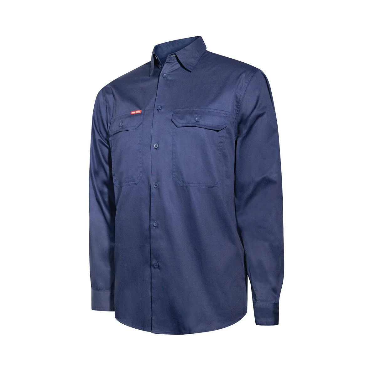 Hard Yakka Navy Core Lightweight Vented Long Sleeve Shirt XL - Breathable, Durable