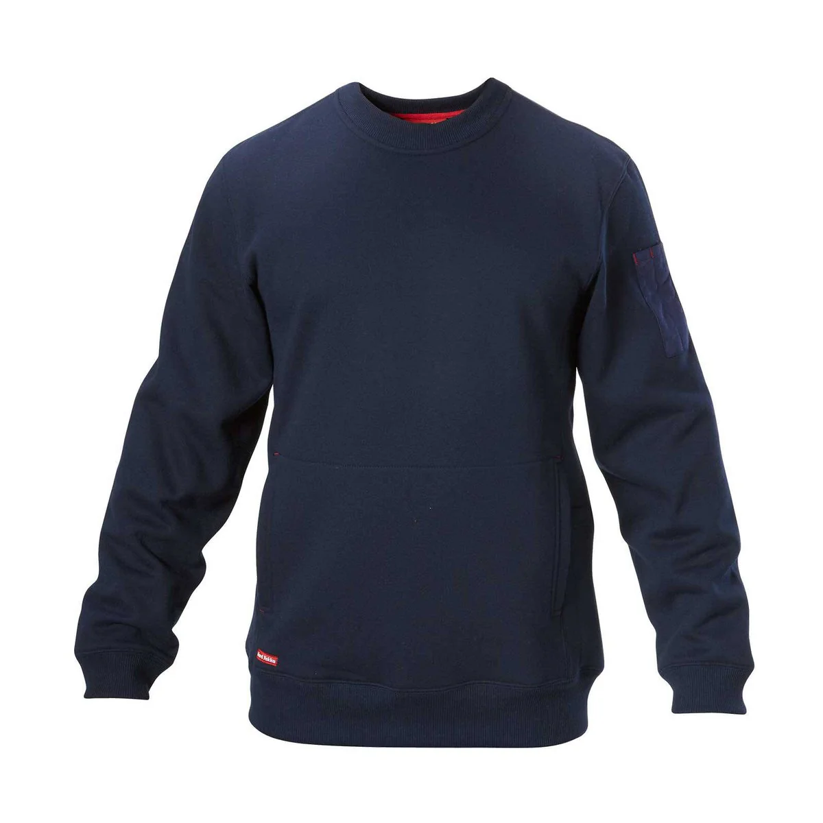 Hard Yakka Navy Crew Neck Fleece Jumper Size M - Durable & Comfortable