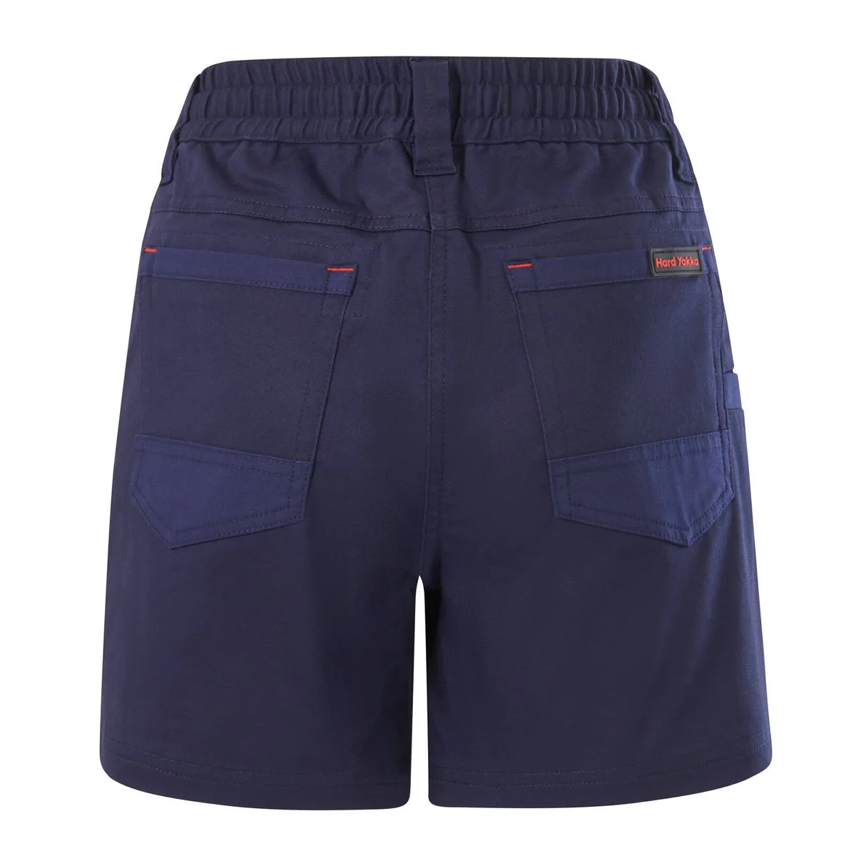 Hard Yakka Women’s Short Shorts 3056 Size 8 - Navy - Comfortable Workwear - Image 3