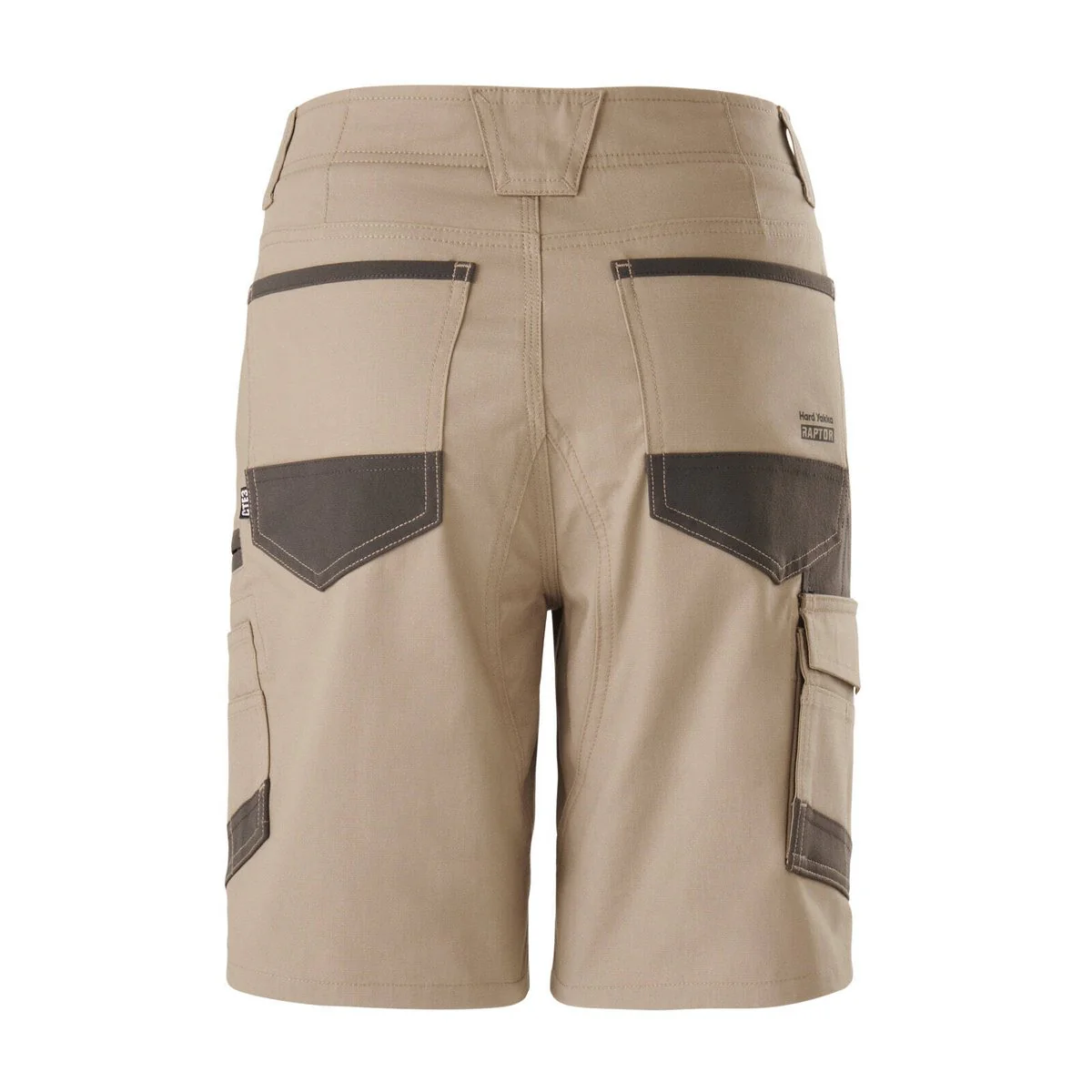 Hard Yakka Women's Raptor Mid Shorts Size 8 - Desert - Durable & Comfortable - Image 2