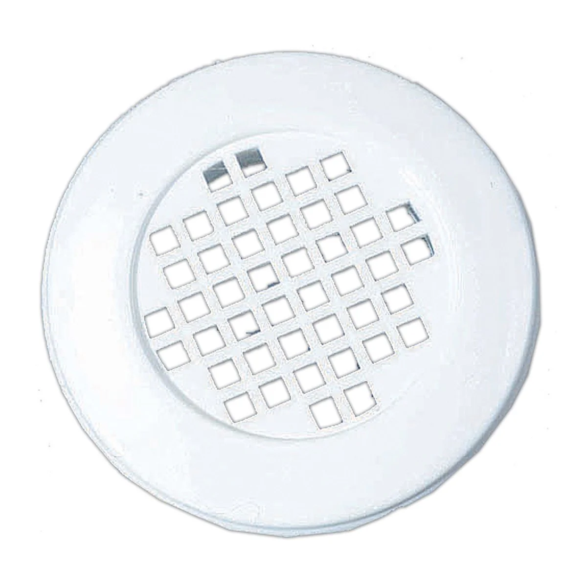 Haron 40mm Round White Plastic Vent - Cupboard Ventilation - Easy Install