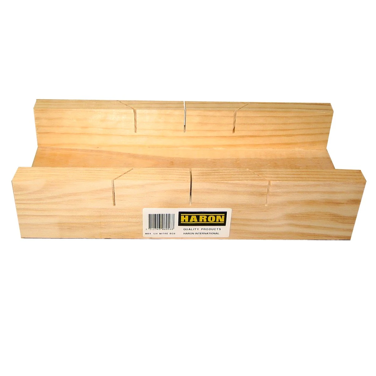 Haron Wooden Mitre Box 300x100mm Pine Perfect For Architraves