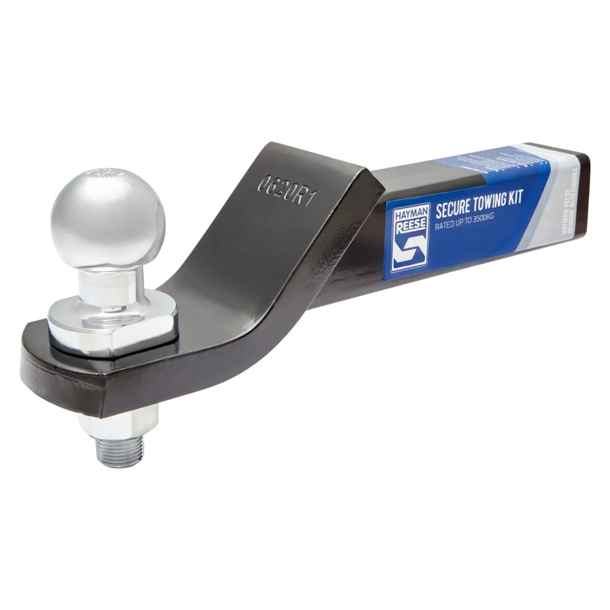 Hayman Reese 3500kg Tow Ball Mount Security Kit 55091 - 50mm - Anti-Theft - Image 2