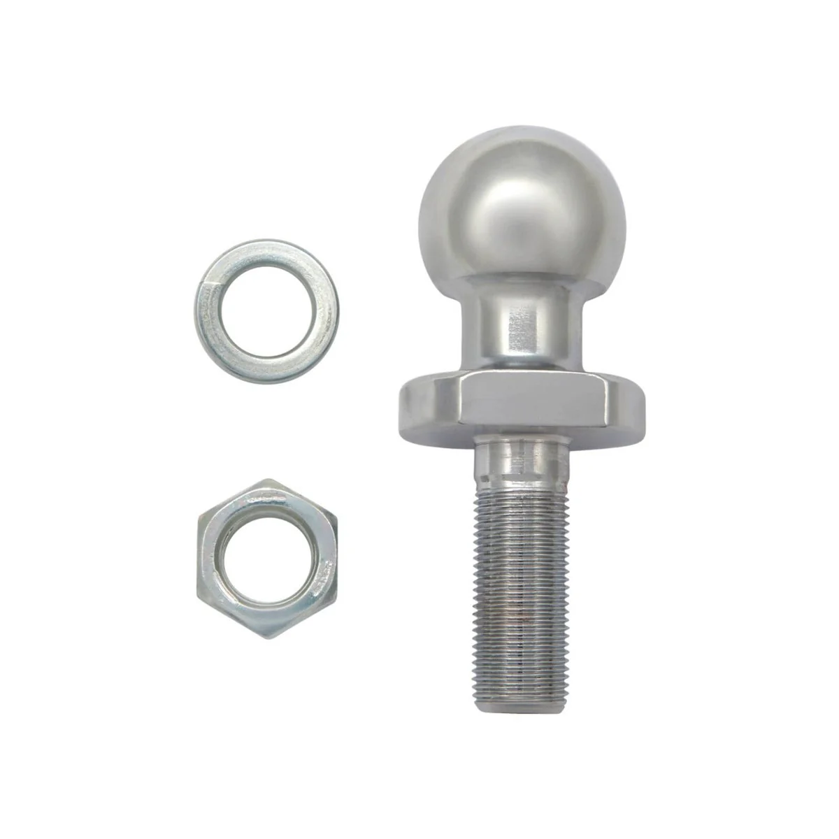 Hayman Reese 50mm Flat Sided Tow Ball 05950 - 3500kg Capacity - Chrome Finish - Image 2