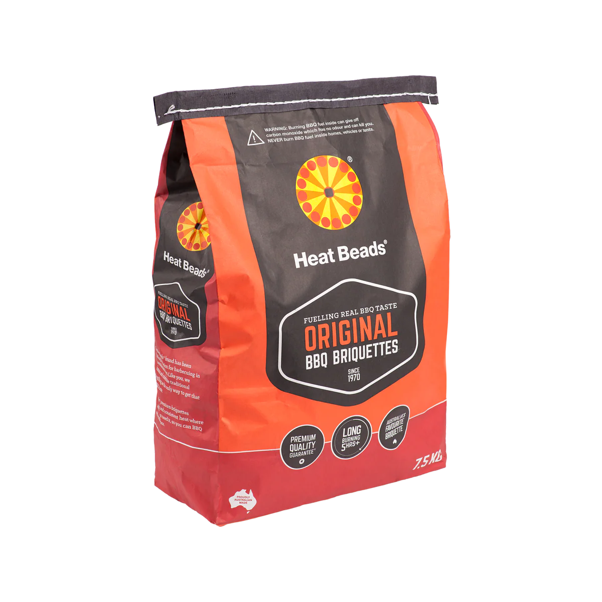 Heat Beads BBQ Briquettes - 7.5kg - Charcoal - High Heat Output - Image 2