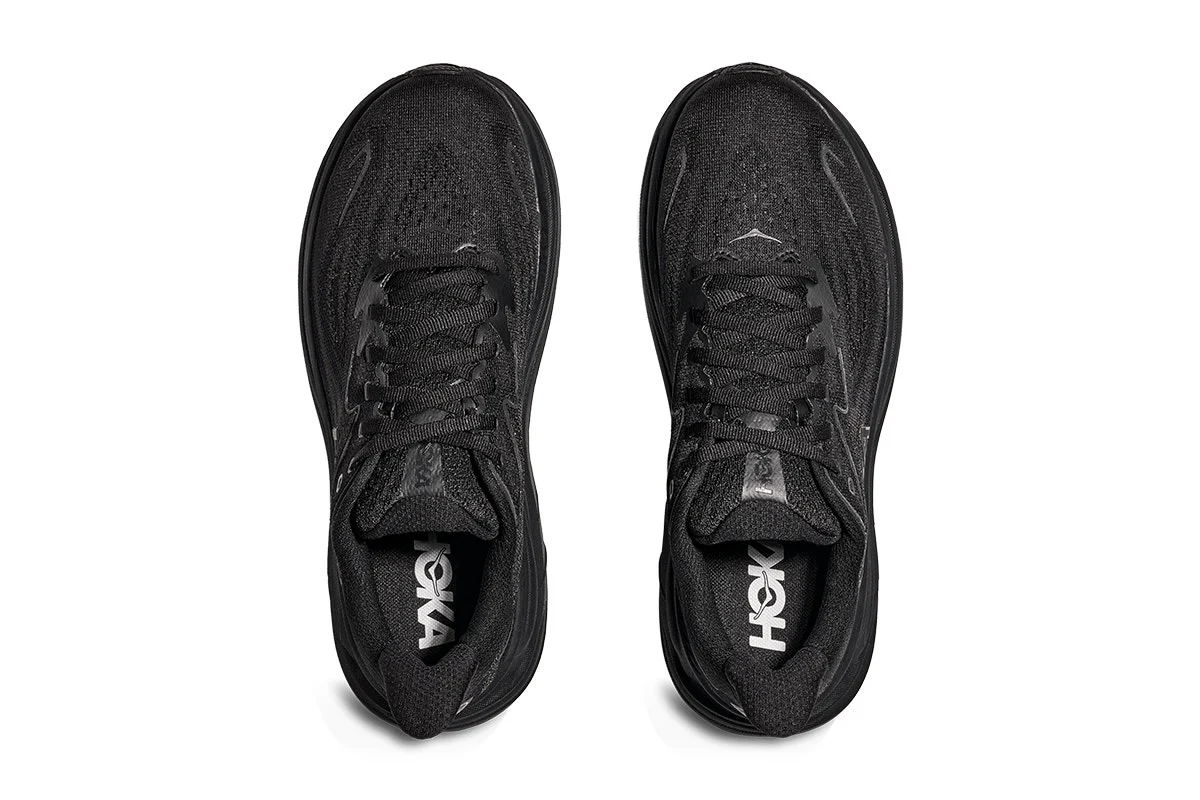 Hoka Men's Clifton 10 Running Shoes Black/Black