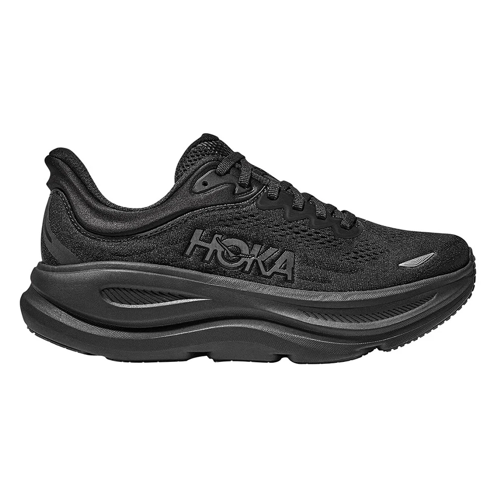 Hoka Women's Bondi 9 Running Shoes Black/Black