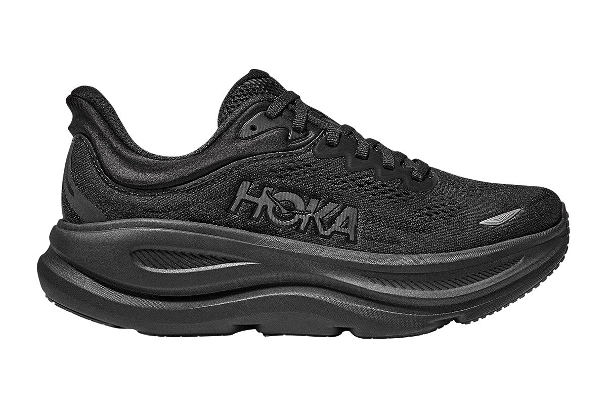 Hoka Women's Bondi 9 Running Shoes Black/Black - Image 2