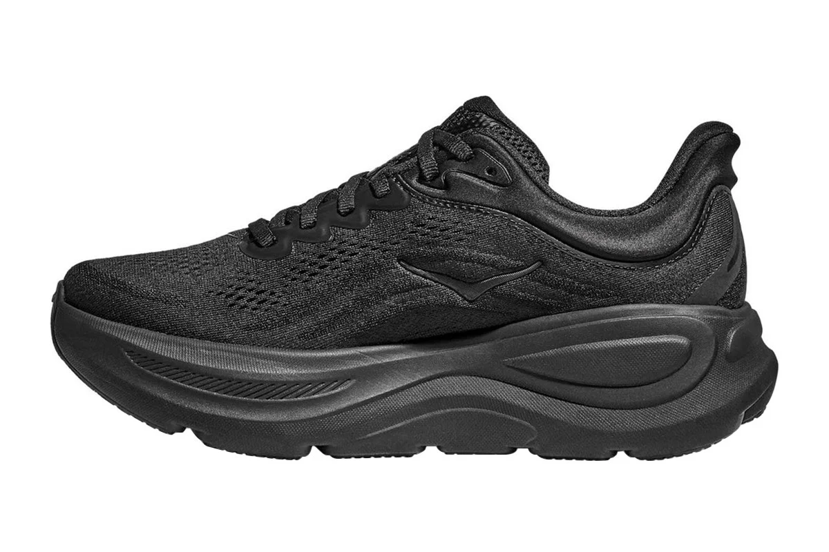 Hoka Women's Bondi 9 Running Shoes Black/Black - Image 4