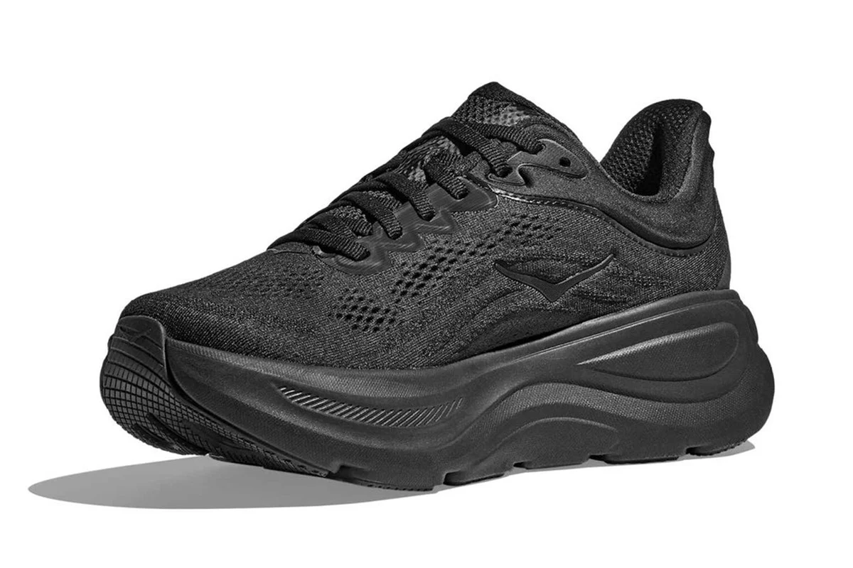 Hoka Women's Bondi 9 Running Shoes Black/Black - Image 7