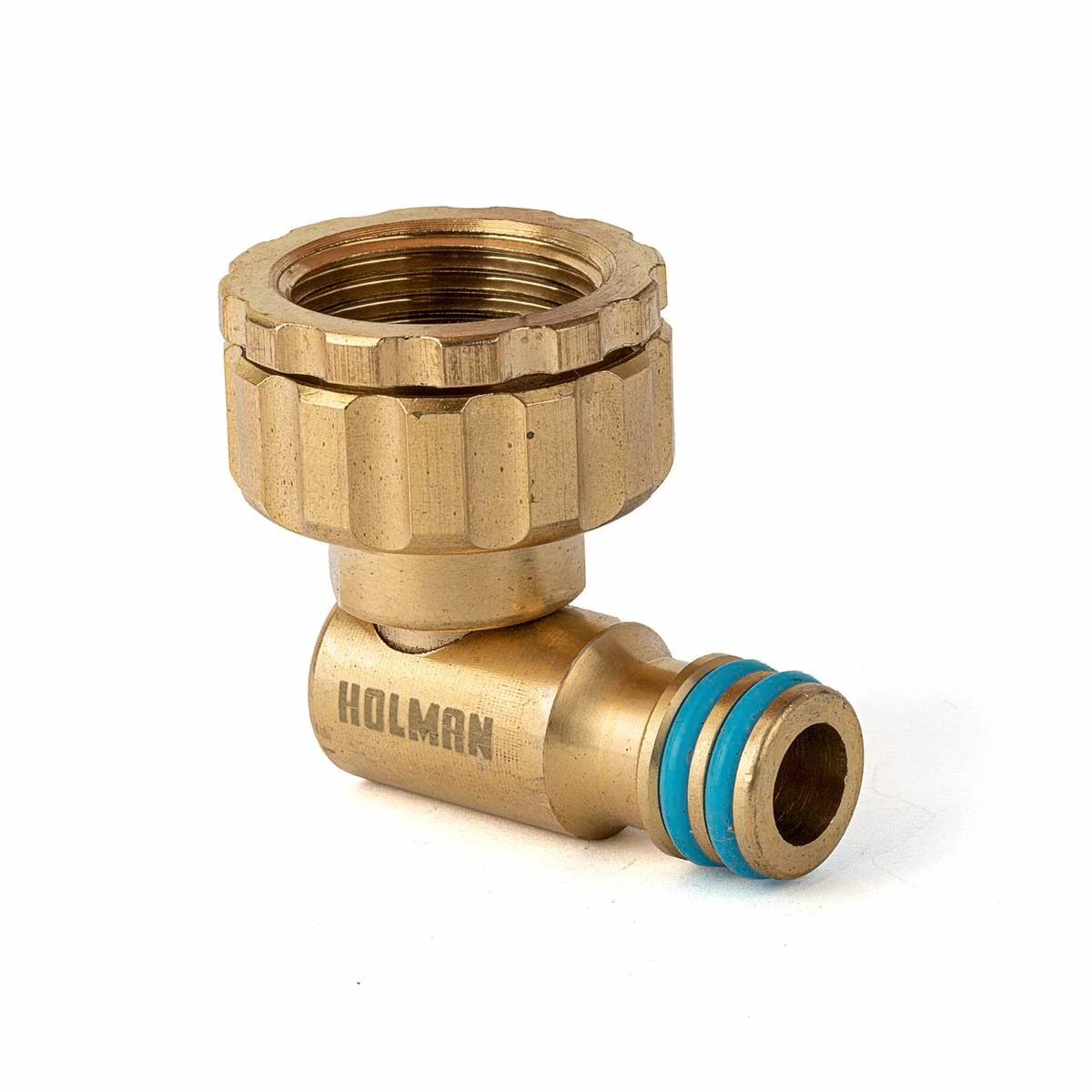 Holman 12mm Brass Swivel Tap Adaptor - Durable Brass - Easy Install
