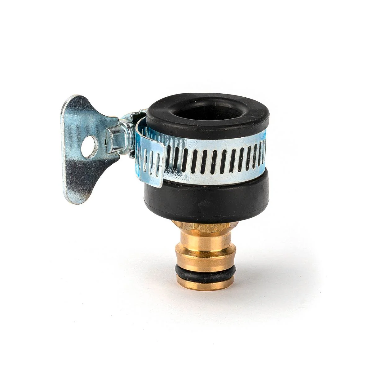 Holman 12mm Plain Tap Adaptor - Rubber/Metal - Strong Clamp Fit