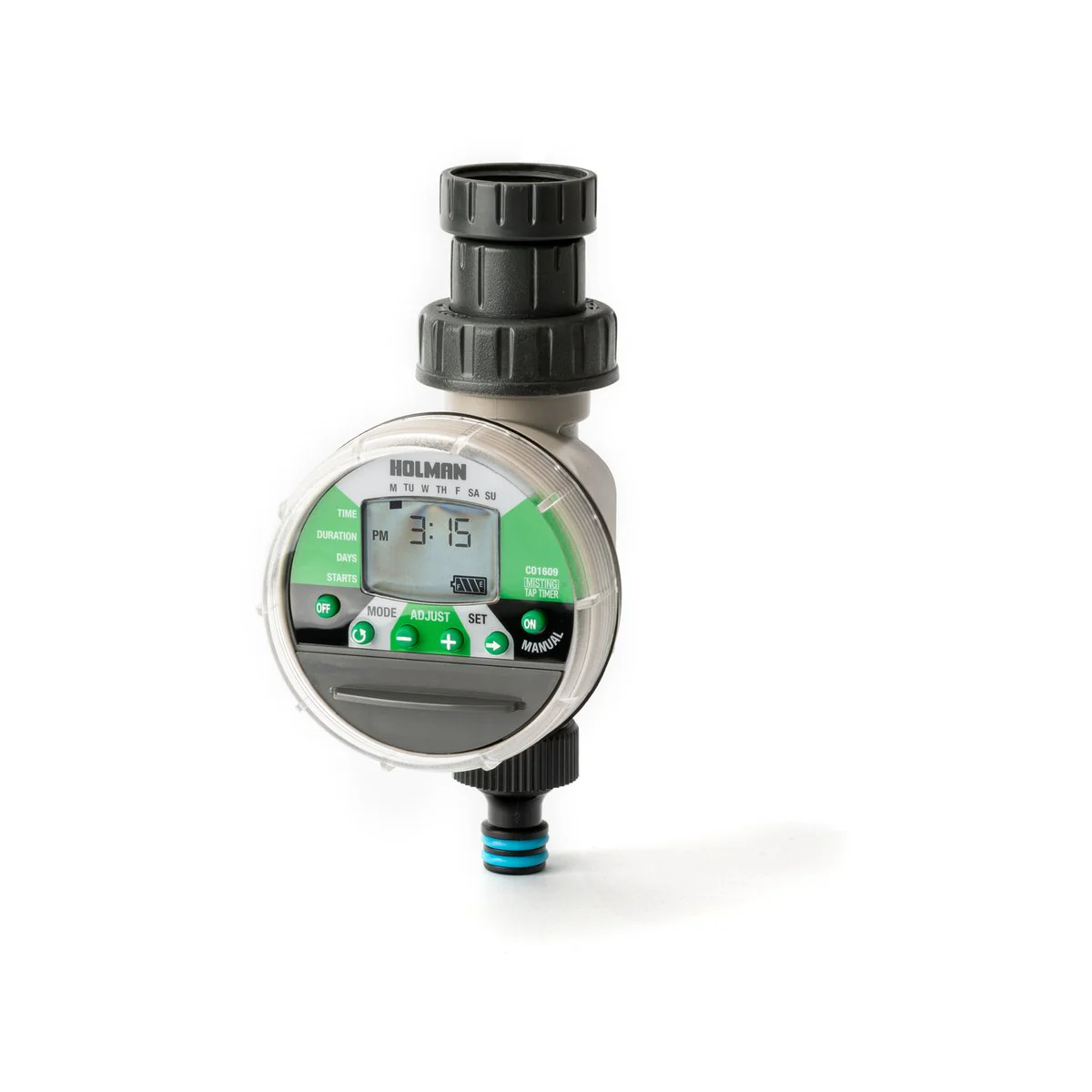 Holman 25m Misting Kit - Swaplock Fittings - Digital Tap Timer - Black - Image 3