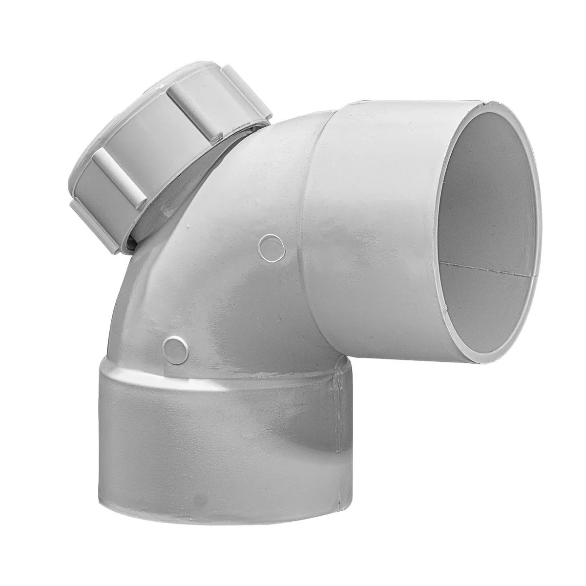 Holman 50mm PVC DWV I O Bend 88 Degree Grey Durable Connection