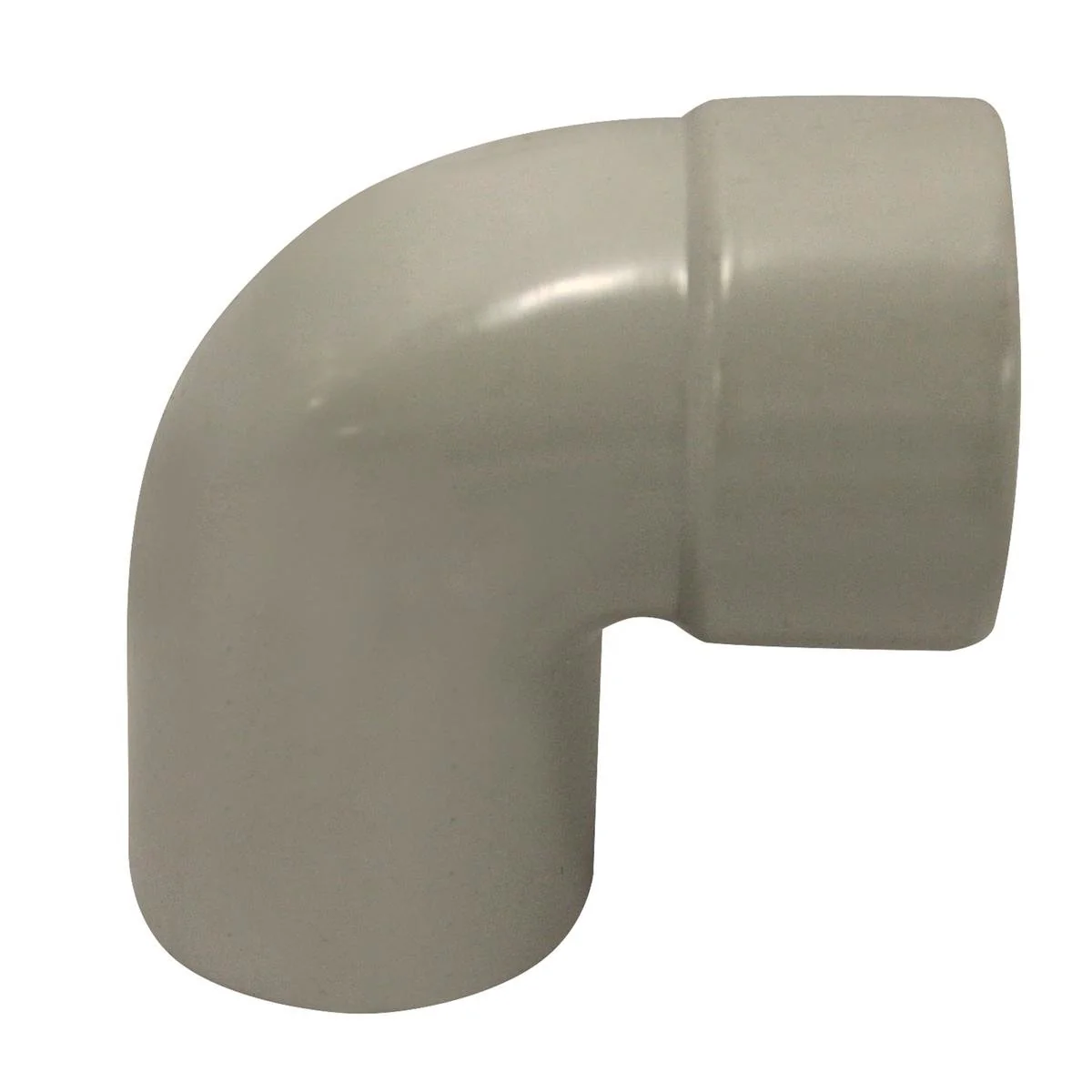 Holman 50mm PVC DWV Plain Bend - 88 Degree - Grey - Durable Connection