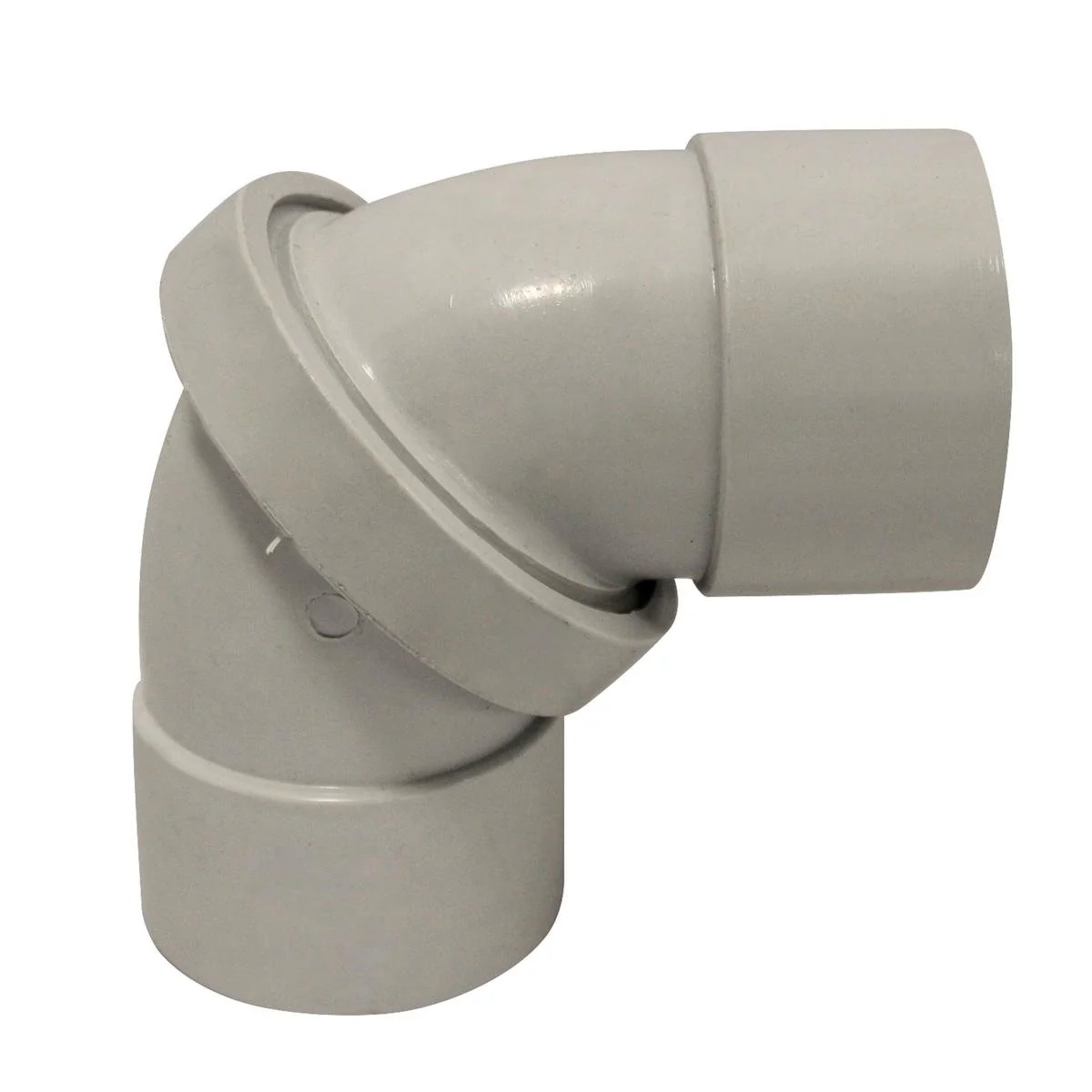 Holman 50mm PVC DWV Rotating Bend - Grey - Durable - Easy Connection