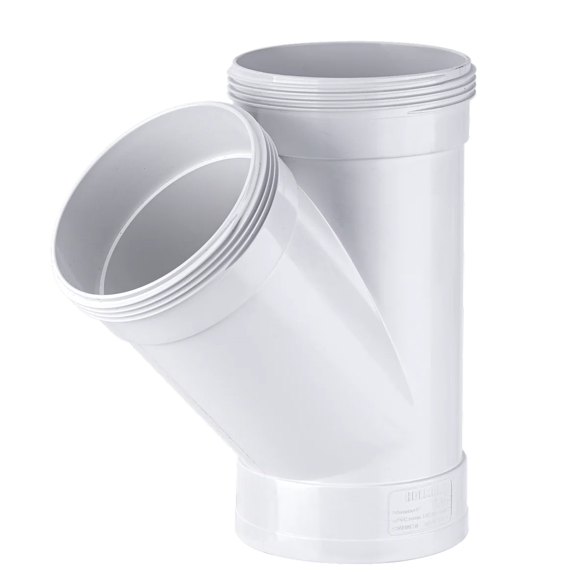 Holman 90mm Stormwater Junction 45° PVC Female to Female Connection