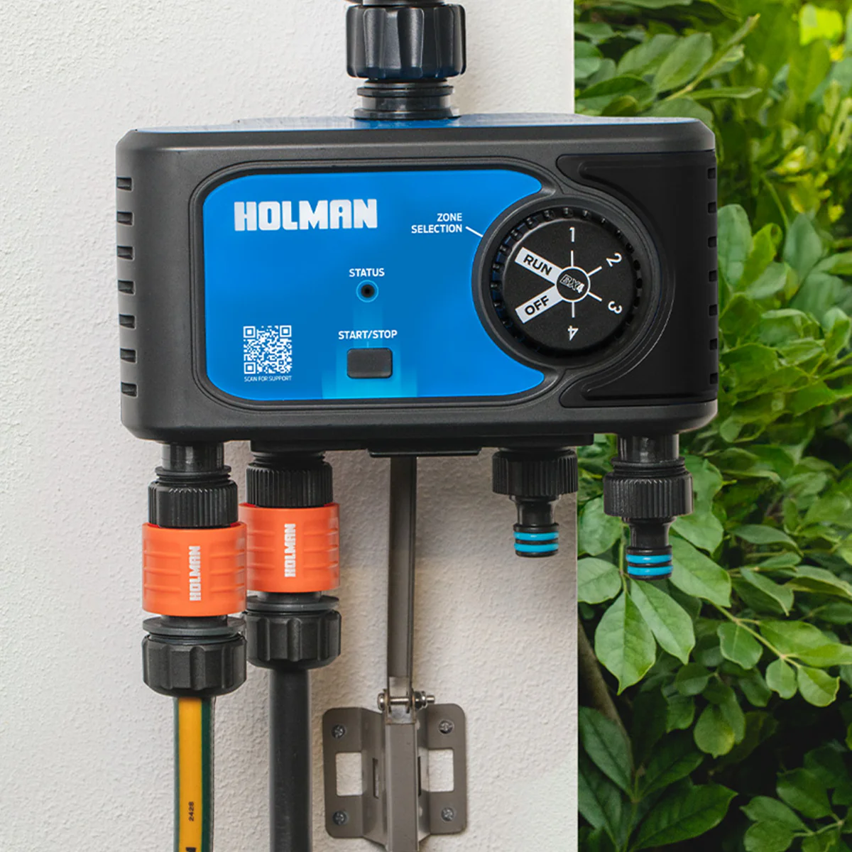Holman bx4 4x Outlet Bluetooth Tap Timer - 118mm x 192mm x 215mm - Efficient Watering Control - Image 2