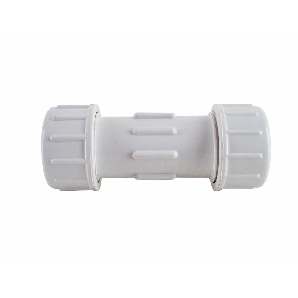 Holman Compression Fitting - 50mm - PVC - Connect Pipes Inline