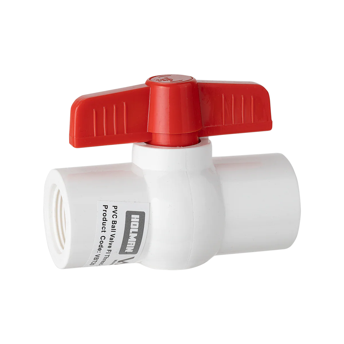 Holman PVC Ball Valve - 20mm - ABS Plastic - On/Off Manual Operation