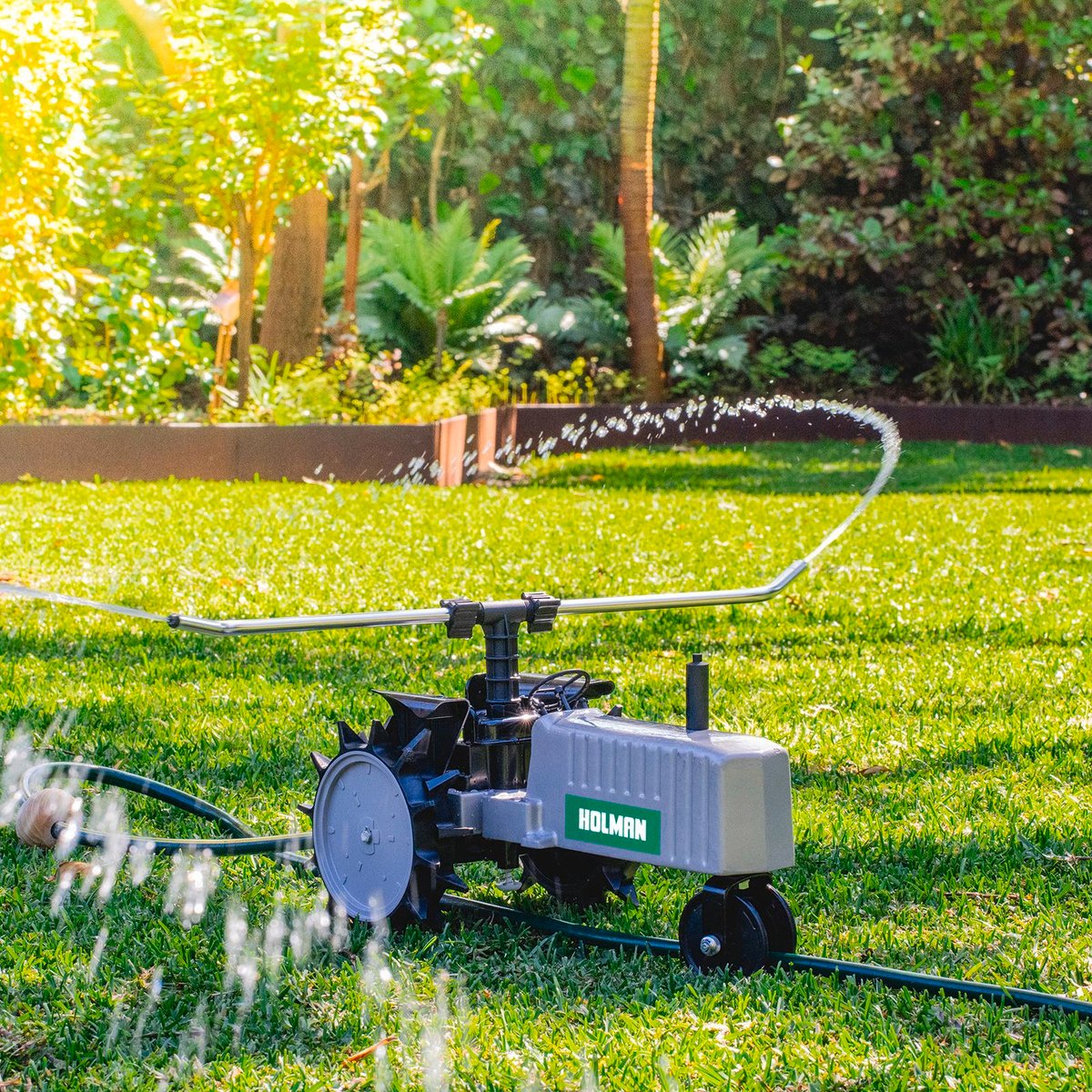 Holman Travelling Sprinkler - 1100m2 - Metal - Self-Propelled - Image 2