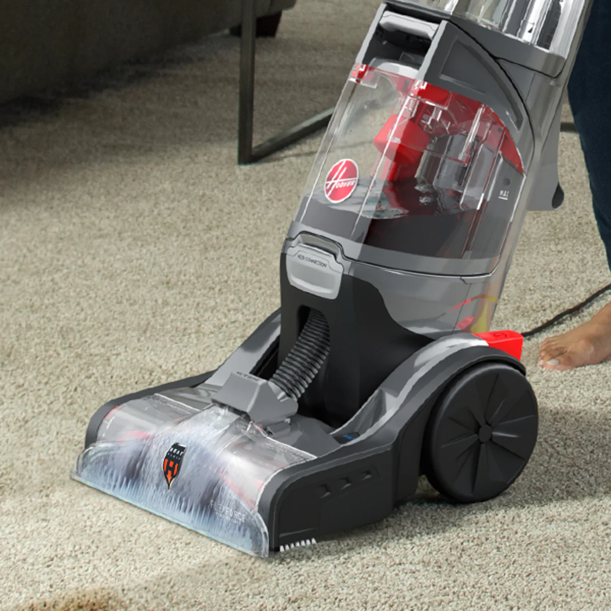 Hoover Smartwash Essentials Automatic Carpet Cleaner - 343mm x 591mm - Efficient Cleaning - Image 3