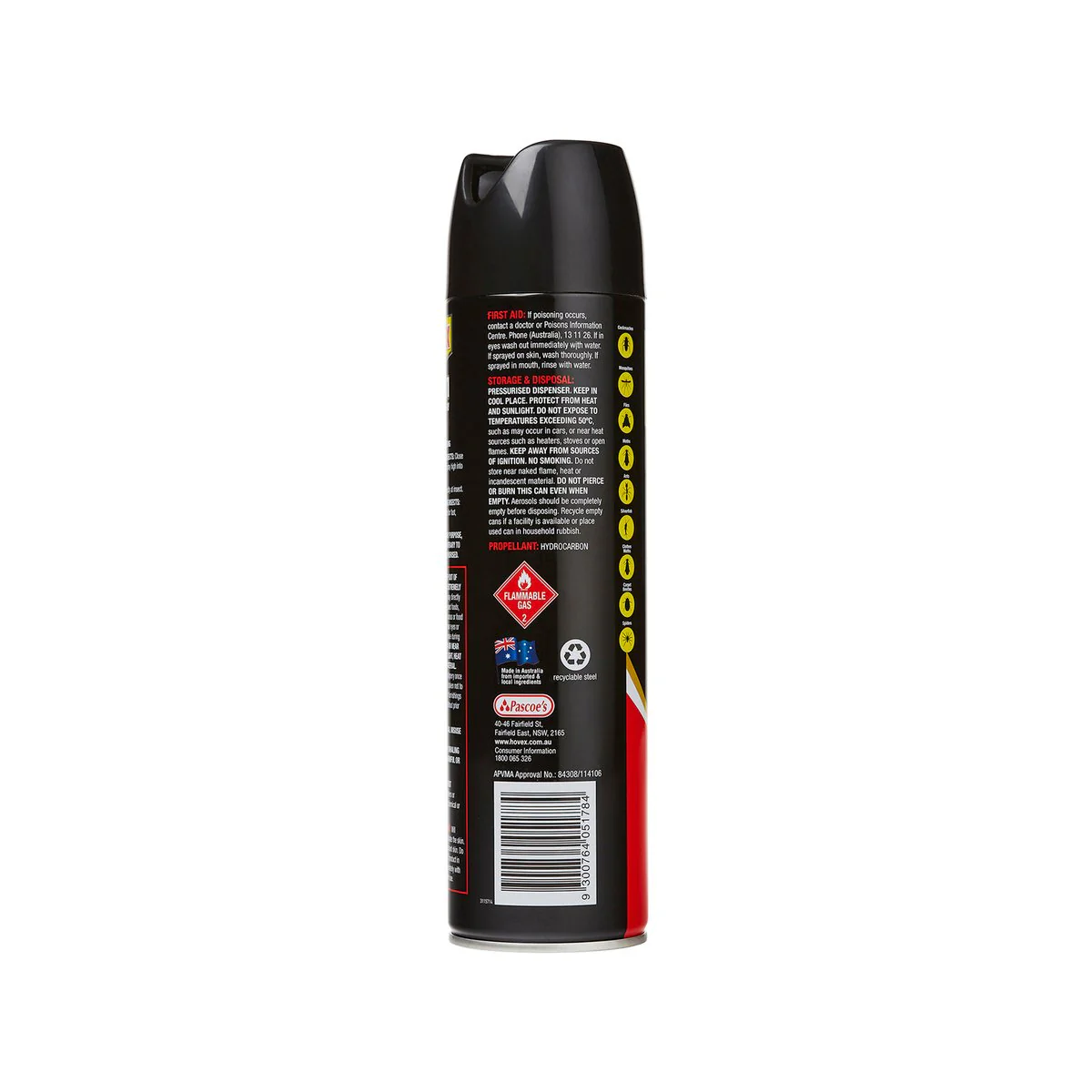 Hovex Multi Insect Spray - 350g - Eucalyptus - Indoor Use - Image 3