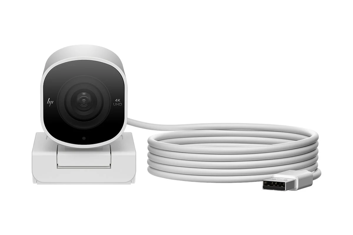 HP 960 4K Webcam with Autofocus, HDR, and AI Video Enhancement - Image 4