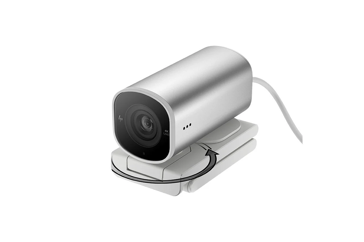 HP 960 4K Webcam with Autofocus, HDR, and AI Video Enhancement - Image 8
