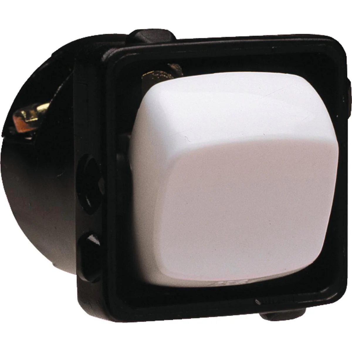 HPM 10A White Switch Mechanism - 1-2 Way - Plastic - Durable Design