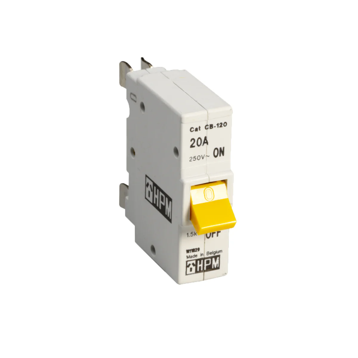 HPM Plug-In Circuit Breaker - 20 Amp - Plastic - Overload Protection