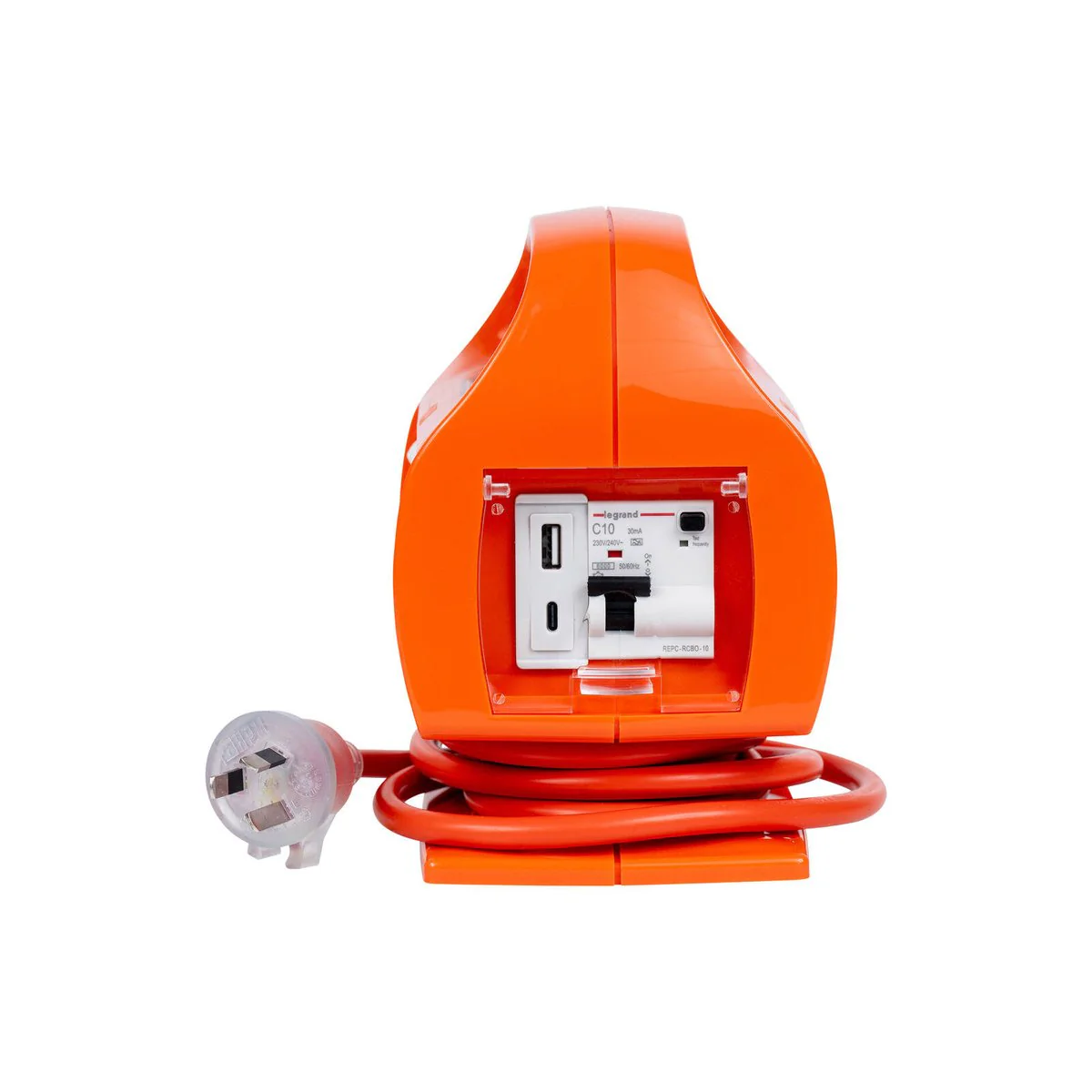 HPM Portable Powerboard - 150mm x 190mm - Plastic - USB Type A & C - Image 3