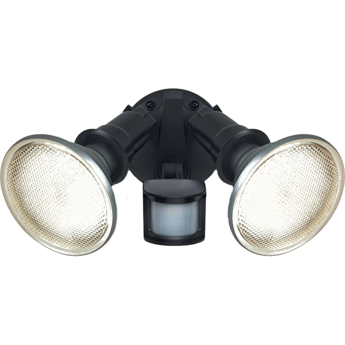 HPM Twin LED Security Light - 2 x 1100lm - Plastic - Weatherproof
