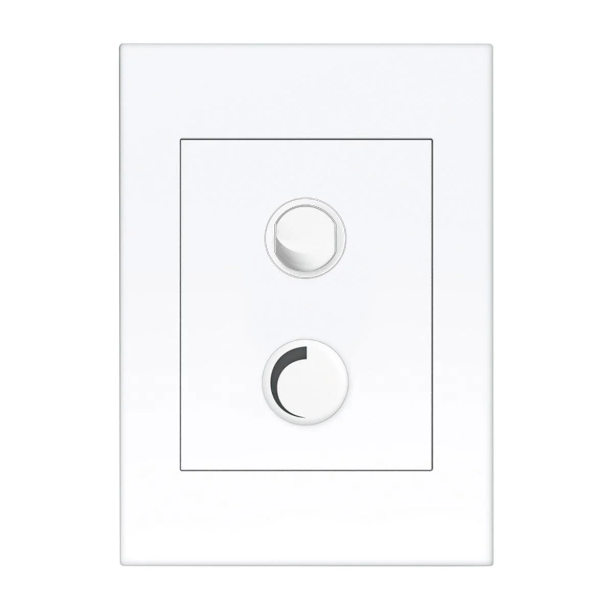 HPM Vivo 250W Trailing Edge Controller Dimmer - 250VA - White - Easy Grip