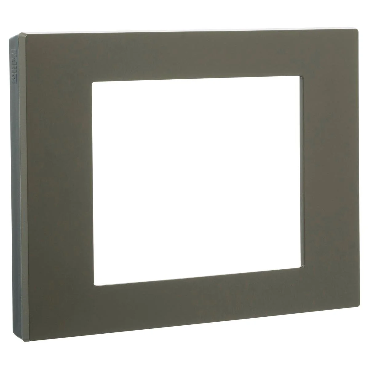 Hpm Vivo Coverplate Dark Grey - 118mm x 85mm - Durable Plastic - Modern Design
