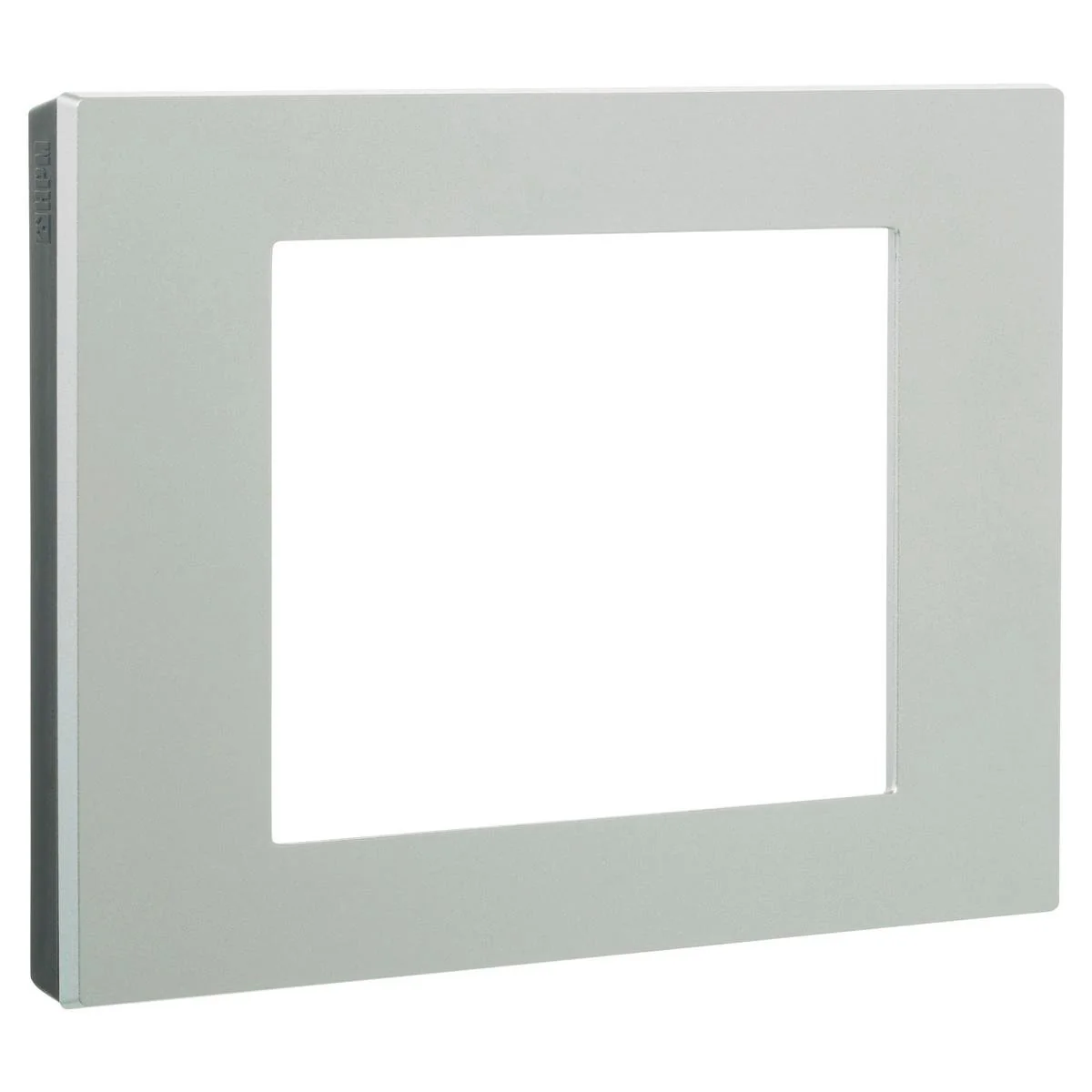 Hpm Vivo Coverplate Silver - 118mm x 85mm - Durable - Easy Installation