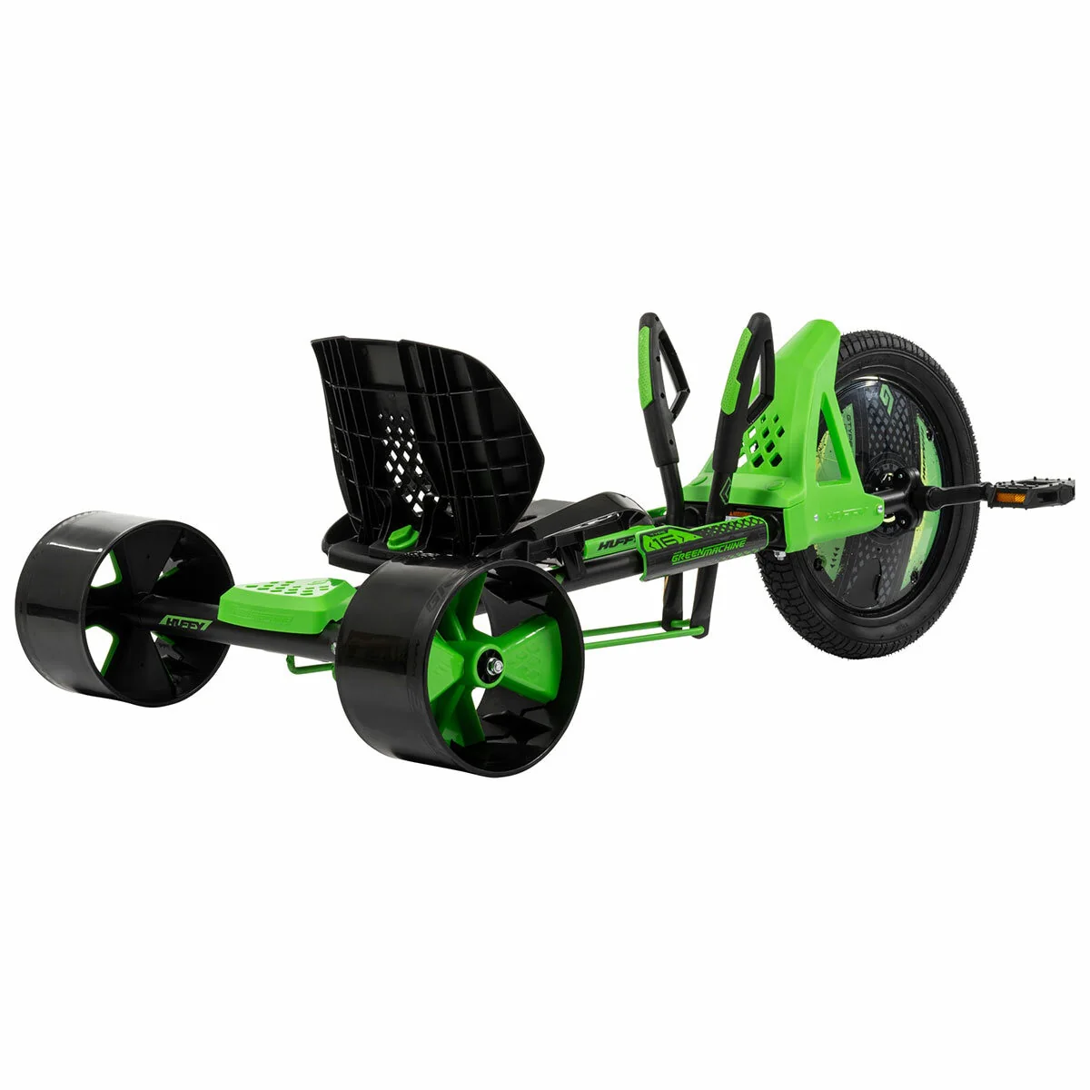 Huffy Green Machine Drift Trike 40.6cm 16in Wheels Green 98364 Durable - Image 5
