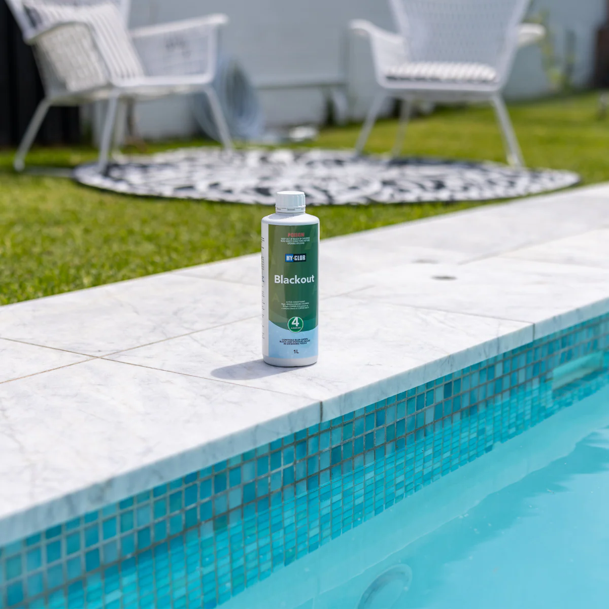 Hy Clor Pool Blackout - 1L - Benzalkonium Chloride - Algae Control - Image 2