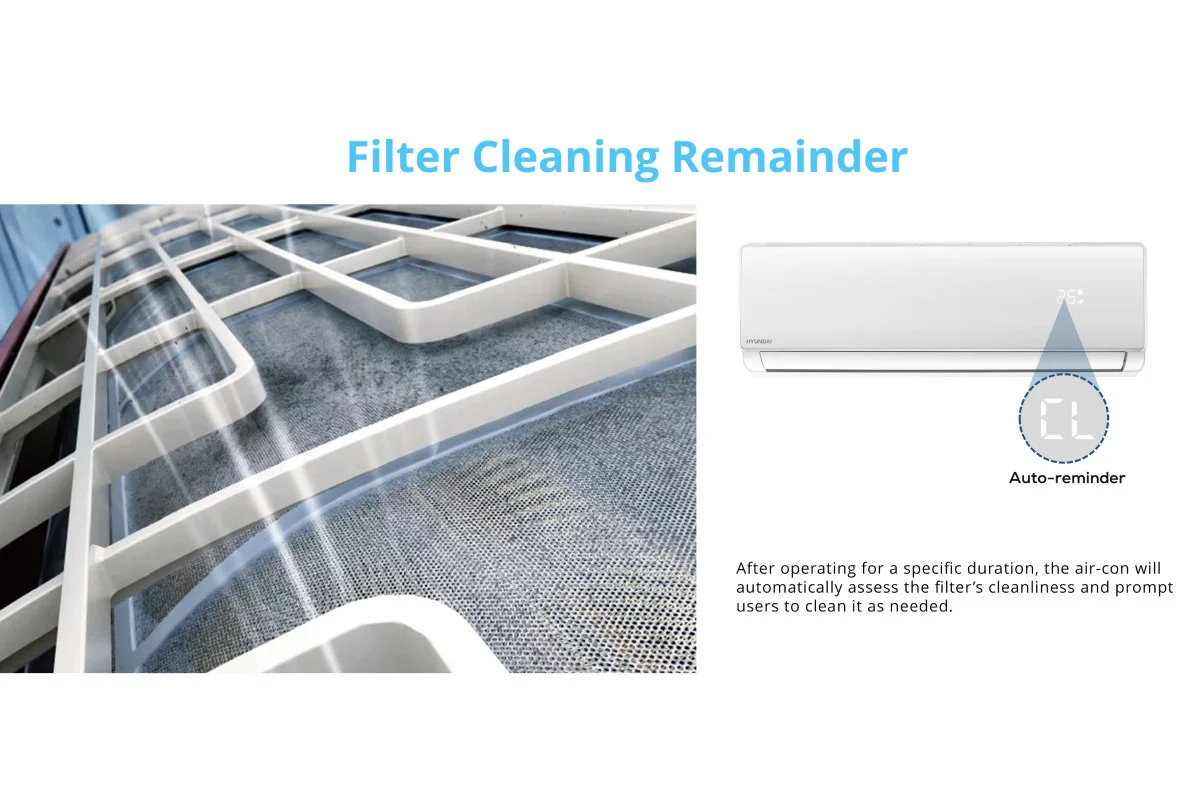Hyundai 5.3kW Inverter Smart Split System Air Conditioner Reverse Cycle - Image 10